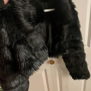Crop Fur Jacket